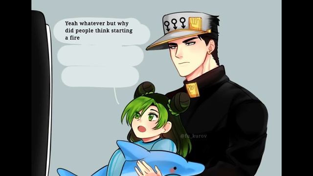 If Star Platinum Could Talk JoJo Comic Dub смотреть онлайн