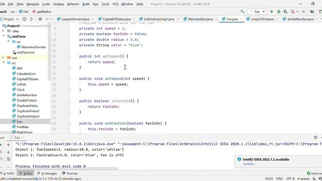 Project3 – Fan java Project3 IntelliJ IDEA 2022 06 12 20 28 38 смотреть онлайн