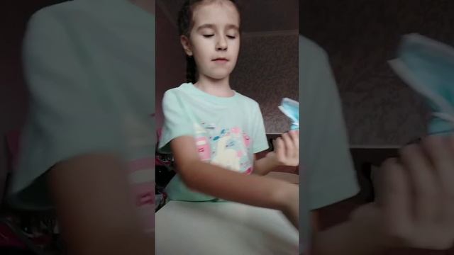 Как сделать из медицинской маски, цветочек? смотреть онлайн