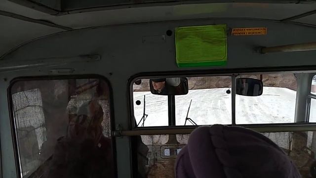 7.1.2020. ЛиАЗ-677 в Арзамасе. В движении. смотреть онлайн