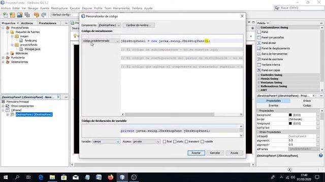 Agregar Fondo a JDesktopPane en Java смотреть онлайн