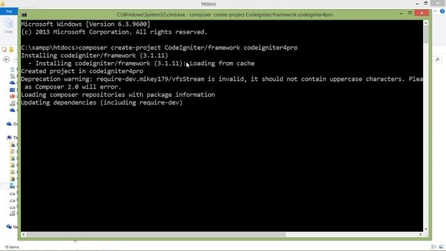 CodeIgniter 4 Tutorial - Installation смотреть онлайн