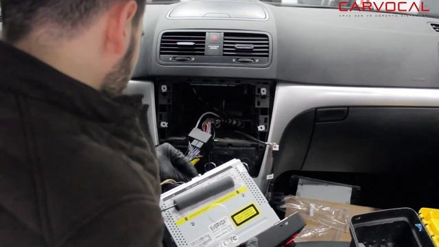 Skoda Yeti Android Multimedya Sistemi Montaj Uygulaması