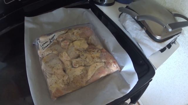 Freezer Lemon Pepper Drumsticks - Budget Meals