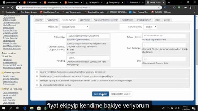 TSPANELIM.XYZ - Modül Kurulumu смотреть онлайн