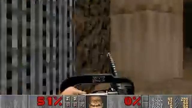Doom 2 (PC DOS) - Map01 (Entryway) смотреть онлайн