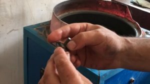 Делаю кабошон из пейзажной яшмы