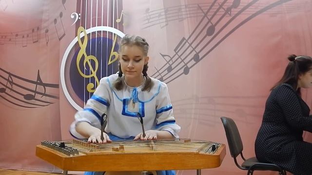 Сницаренко Ксения. И.Жинович "Протяжная и хороводная" смотреть онлайн