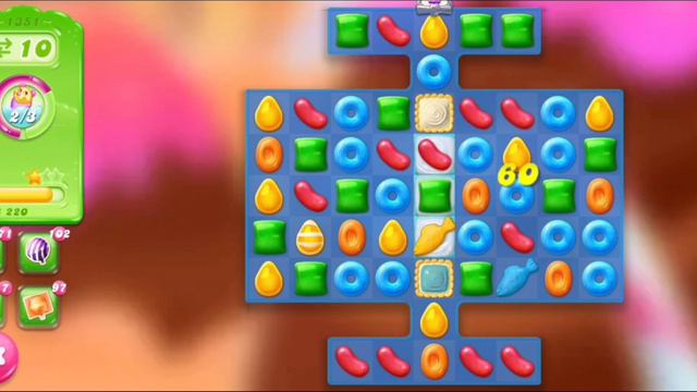 Candy Crush Jelly Saga level 1351 смотреть онлайн