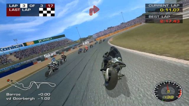 MotoGP 2 ... (PC) [2003] Gameplay смотреть онлайн