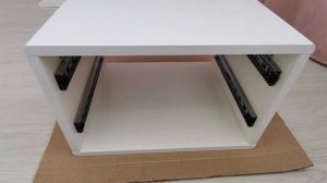 сборка  подвесной прикроватной тумбы