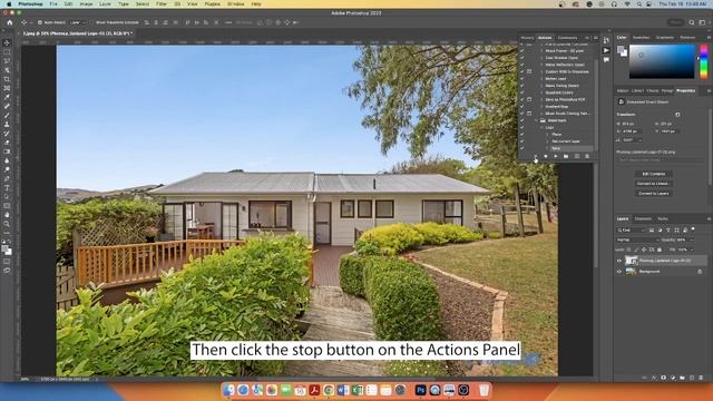 How to Watermark Multiple Images in Photoshop - Real Estate Photo Editing смотреть онлайн