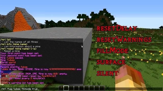 Minecraft Admin How-To: Mine Reset Lite (/mrl) смотреть онлайн