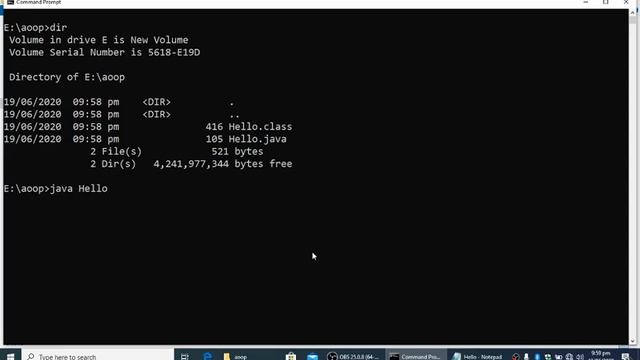 Compile and run java program on command line interface смотреть онлайн