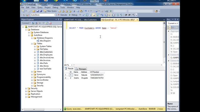 CS402 - SQL Server Management Studio II / SQL Language смотреть онлайн