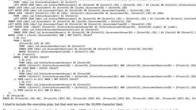 How to get rid of clustered index scan? смотреть онлайн