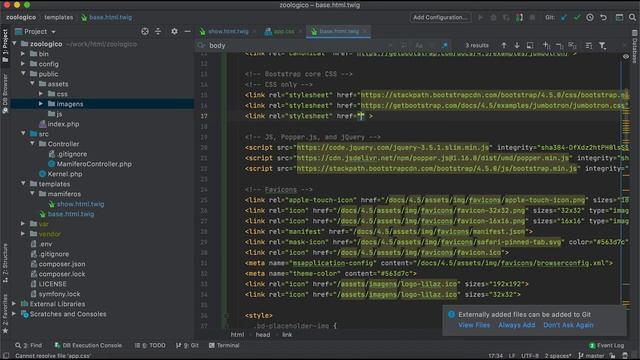 Aula 11 – Symfony 5 – Assets: Imagens, CSS e JS - Curso gratuito de Symfony PHP 7 смотреть онлайн