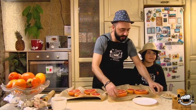 Фишки от Илезера и Мишки, готовим десерт из грейпфрута смотреть онлайн