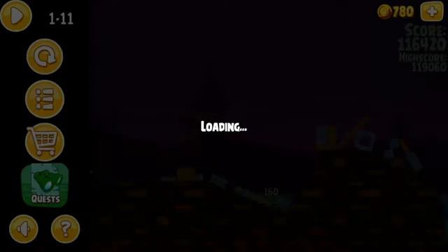 Angry Birds Seasons - Moon Festival - Level 1-11 - 122,520 - World Record! смотреть онлайн