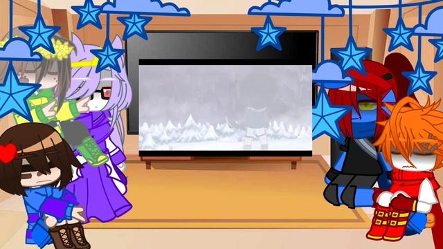 Undertale react to Killer Sans || Undertale || lazy || смотреть онлайн