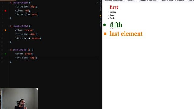 CSS3 part 58 nth child in Arabic смотреть онлайн