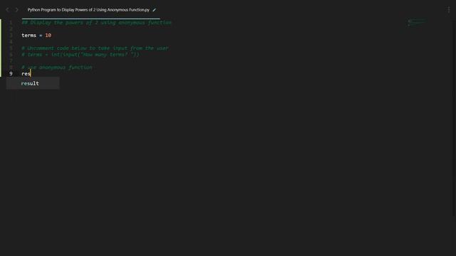 Display Powers of 2 Using Anonymous Function in Python | Python Examples | Python Coding Tutorial смотреть онлайн