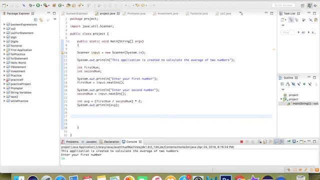 Input Mismatch Error - Java смотреть онлайн