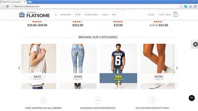 Flatsome | Responsive WooCommerce Theme Preview смотреть онлайн