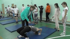 Урок физической культуры в 6 классе