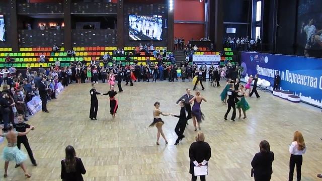 Самба (2) (Взрослые+Молодежь D класс) 18.01.2019 Чемпионаты и Первенства Санкт-Петербурга - 2019 смотреть онлайн
