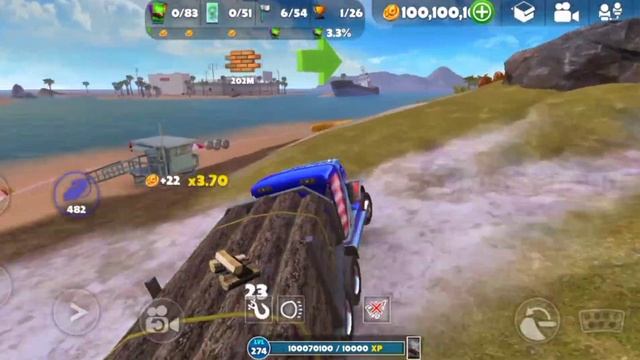 OTR - Offroad Car Driving Game | Driving Super Truck | Gameplay | SBros Gaming | First Video On 202