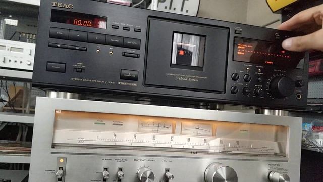 Teac V-5000 дека запись калибровка воспроизведение золотая серия смотреть онлайн