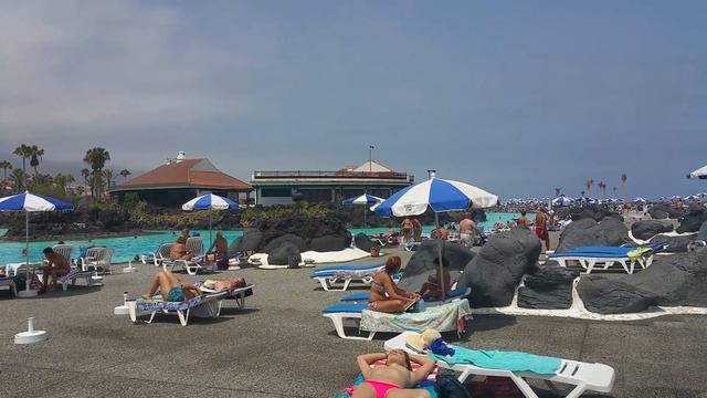 Lago Martiánez, Puerto de la Cruz, Tenerife смотреть онлайн