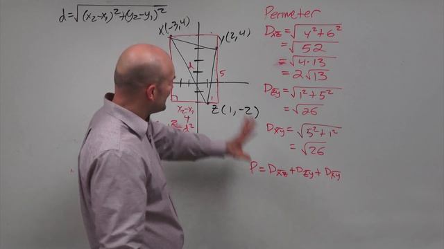 Area and Perimeter of Triangle in Coordinate Plane смотреть онлайн
