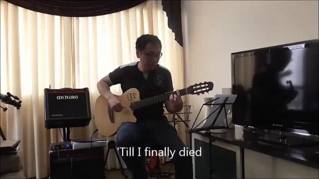 I started a joke (Bee Gees) - Violão karaoke - Playback - Acoustic Guitar - Guitar cover смотреть онлайн