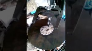 Маленький станок для гибки шнеков для винтовых свай