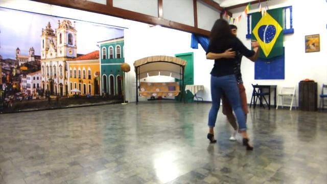 Anna Pak & Aleksei Pak - Forró Improvisation Dance