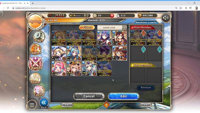 Kamihime PROJECT R - Tower of Malice Phlox 2nd Run (Floors 1 to 6) смотреть онлайн