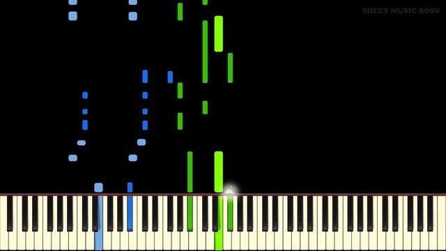 Terran 1 (from Starcraft) - Piano Tutorial смотреть онлайн