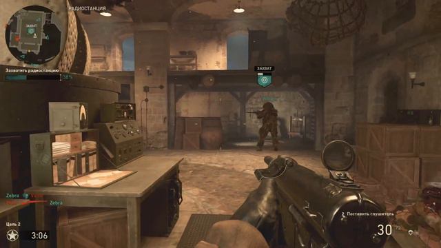 Call of Duty®: WWII Игра с Ботами #31 OPERATION HUSKY СОЮЗНИКИ смотреть онлайн