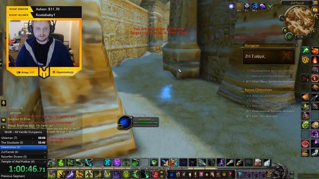 World of Warcraft - All Vanilla Dungeons in 2:00:37 [Former World Record] смотреть онлайн
