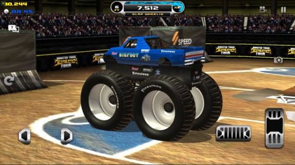 Giant Bigfoot Monster Truck Freestyle - Monster Truck Destruction (Android/iOS)