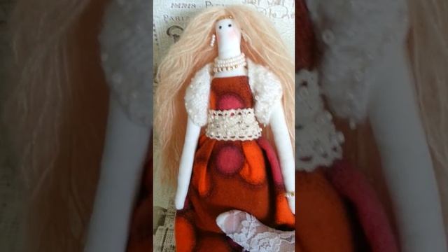 Кукла Тильда в образе Богини Лады смотреть онлайн