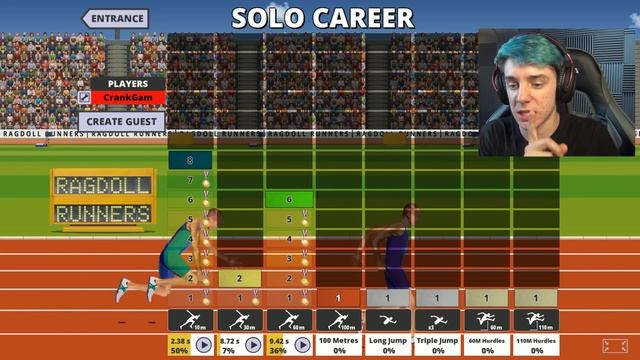 FASTEST MAN ALIVE | Ragdoll Runners смотреть онлайн