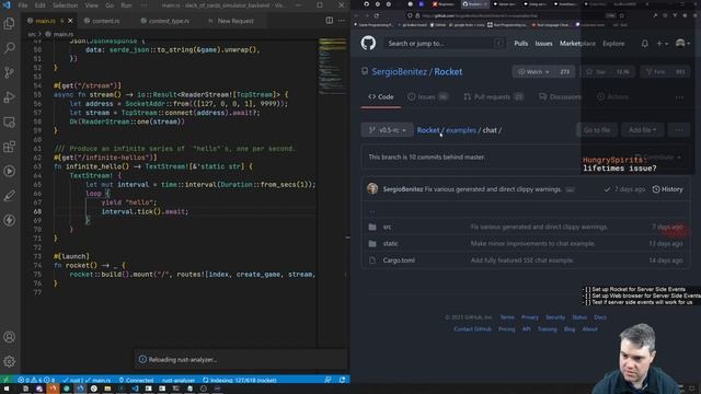 Deck of Cards Simulator day 6 - Experiments with Rocket SSE смотреть онлайн