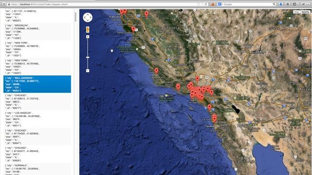Visualizing MongoDB Geospatial Data смотреть онлайн