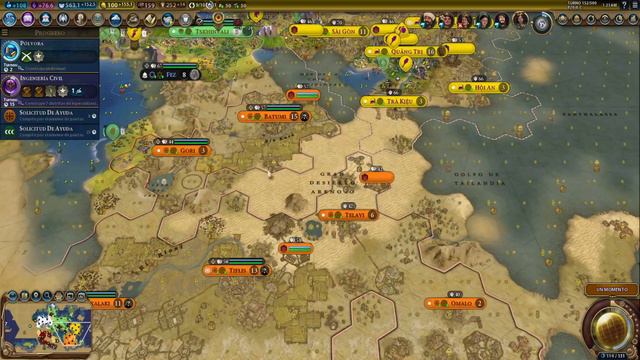 Guerra mundial contra Tamara (Nzinga Mbade Civ 6. Cap. 4) смотреть онлайн