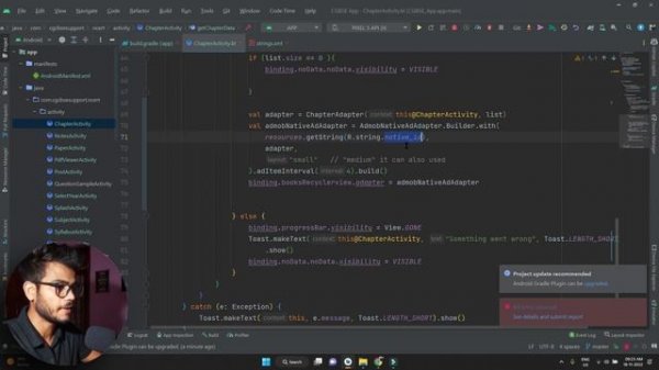 Native ads inside Recyclerview android - How to integrate native ads inside recyclerview in android