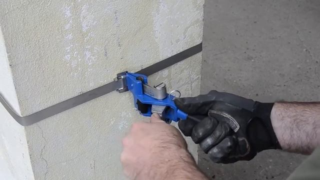 Инструмент для натяжения и резки стальной ленты 'мясорубка' с храповым механизмом SHTOK смотреть онлайн