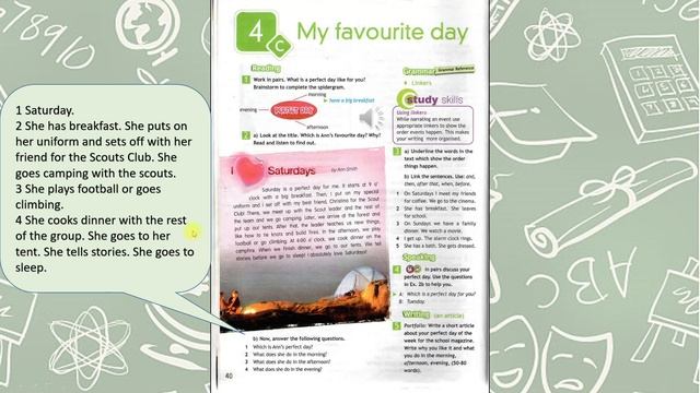 Spotlight 6. Модуль 4c. My favourite day смотреть онлайн